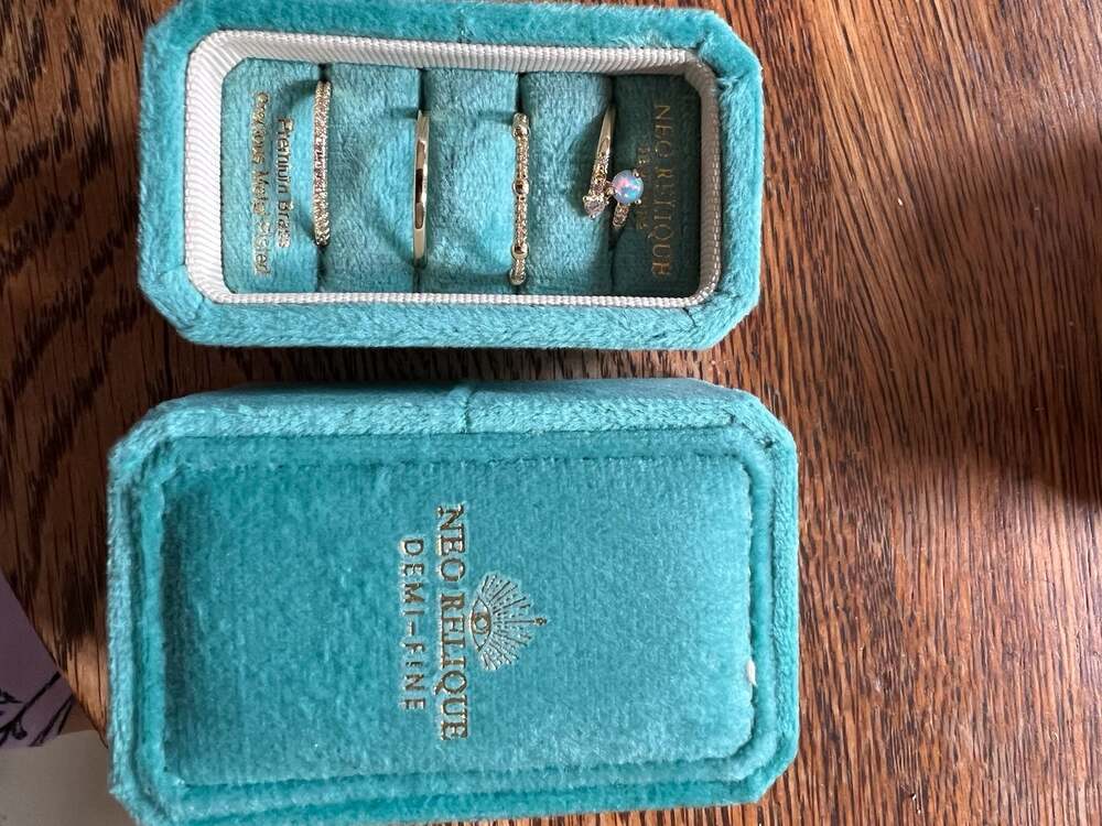 Neo Relique Demi-Fine Ring Set